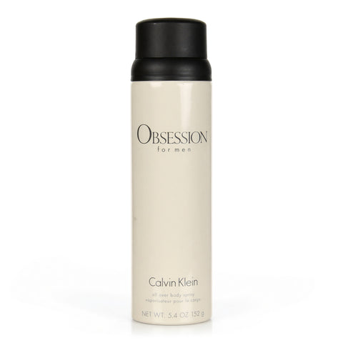 Obsession by Calvin Klein, 5.4 oz All Over Body Spray for Men