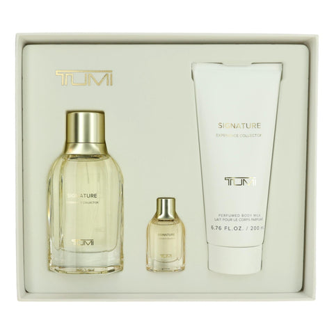 Signature Experience Collector by Tumi, 3 Piece Gift set for Women