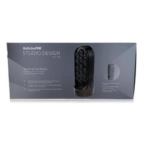 Studio Design Series Standing Hot Rollers by BaBylissPRO, 16 Pieces