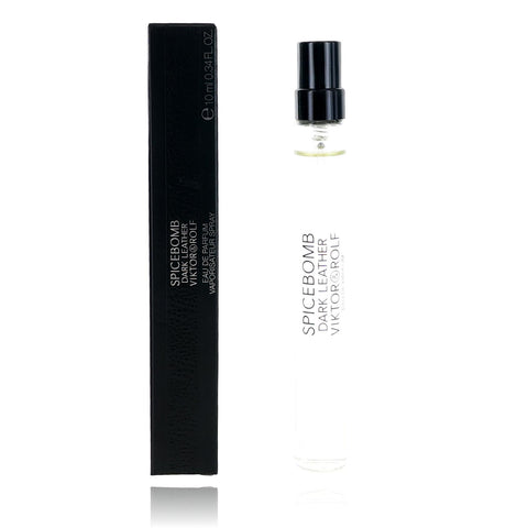 Spicebomb Dark Leather by Viktor & Rolf, 0.34 oz EDP Spray for Men