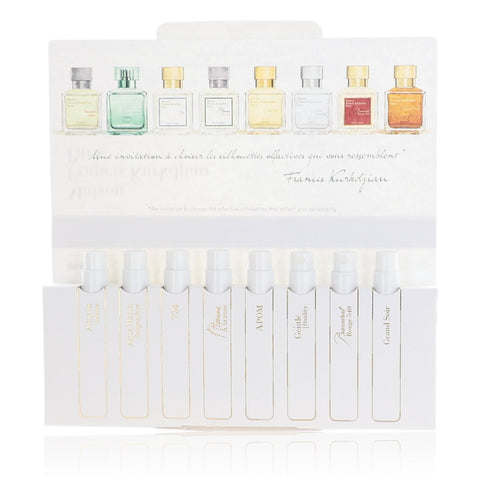 The Fragrance Wardrobe by Maison Francis Kurkdjian, 8 Piece Spray set for Unisex