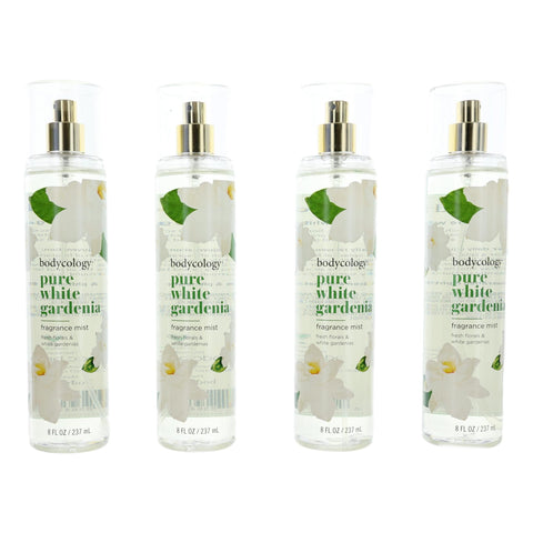 Pure White Gardenia by Bodycology, 4 Pack 8oz Fragrance Mist women