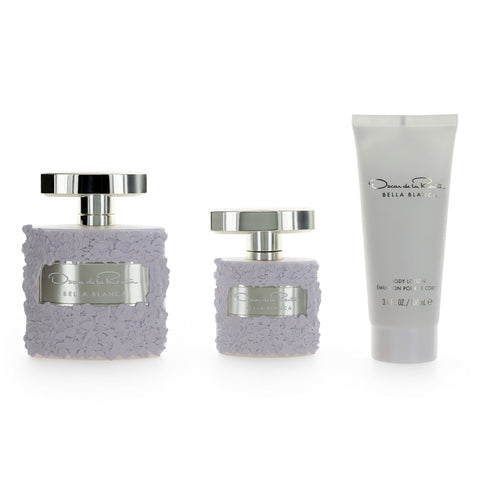 Bella Blanca by Oscar De La Renta, 3 Piece Gift Set for Women