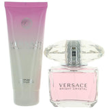 Versace Bright Crystal by Versace, 2 Piece Gift Set for Women