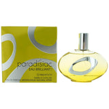 Paradisiac Eau Brilliant by NuParfums, 3.4 oz EDP Spray for Women
